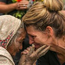 Founder Emily Wright in Nepal. This is not gimmick marketing. There is a huge charitable organisation at the heart of dōTERRA.